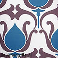 modern behang abstract tulpen