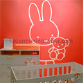 babykamer behang babybehang peuter behang beertjes knuffels