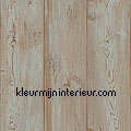 hout en stenen behang
